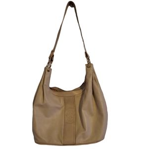 Marino Orlandi large leather shoulder bag